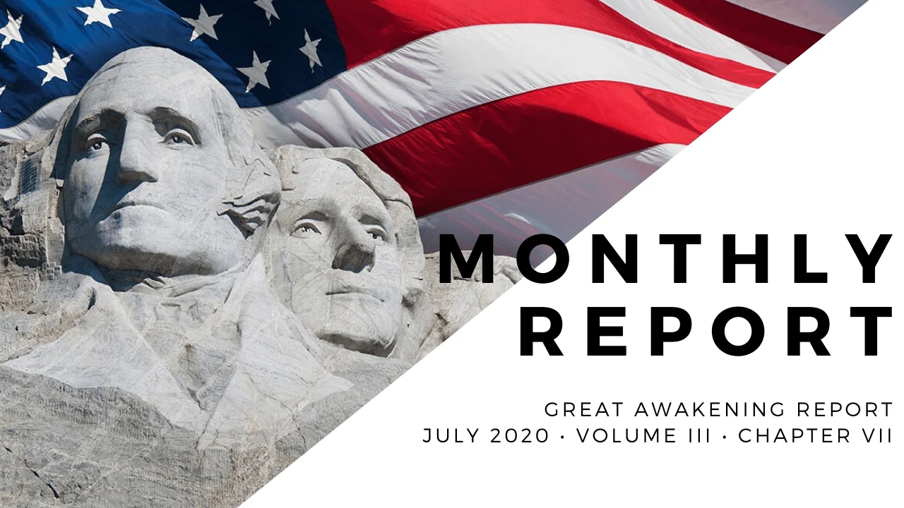 PRESIDENT'S MOUNT RUSHMORE ADDRESS, HUMANITY FACES 2 CHOICES, FBI ARRESTS GHISLAINE MAXWELL