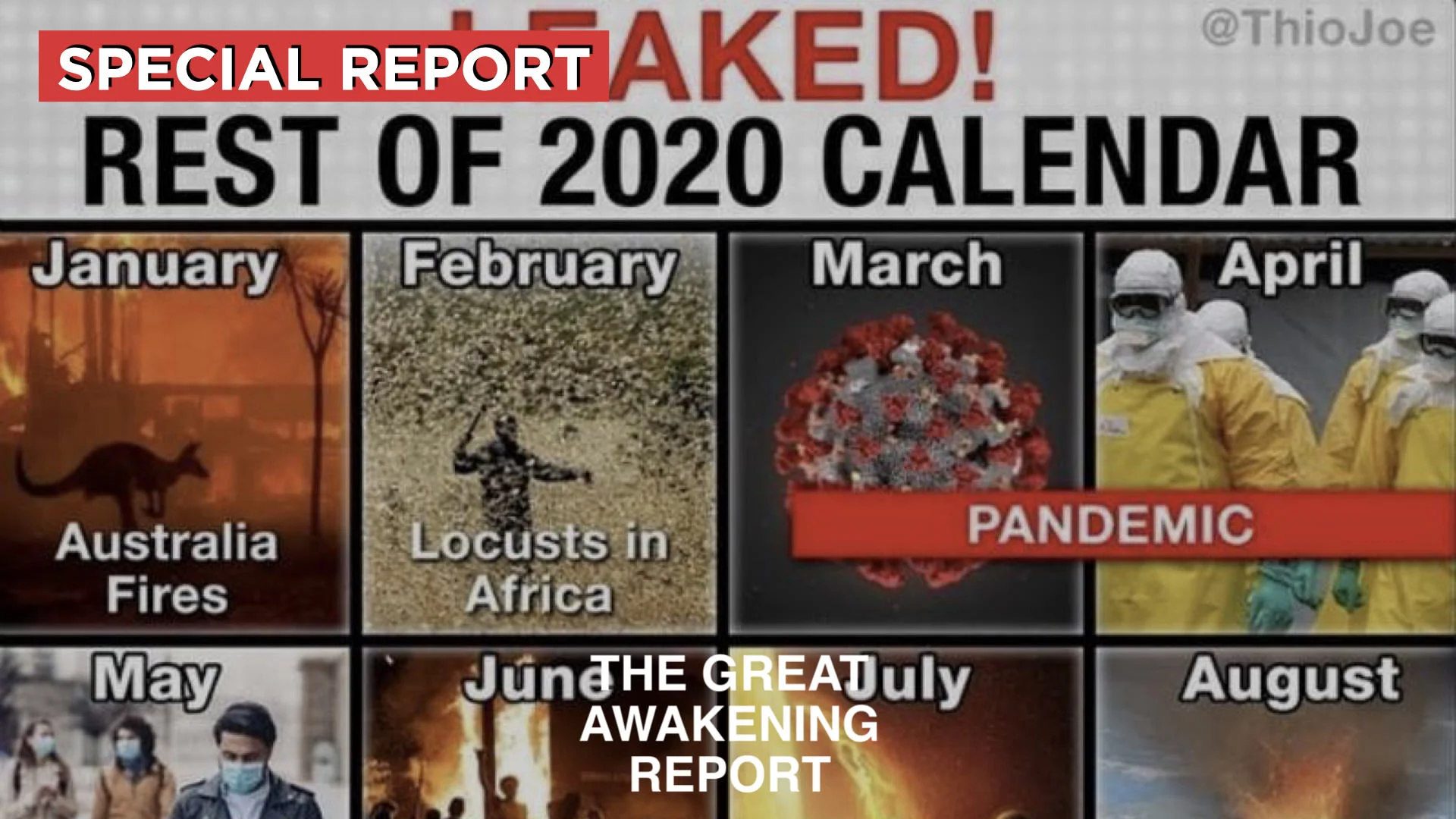 SPECIAL REPORT: CRISIS EVENT WAVES 2020