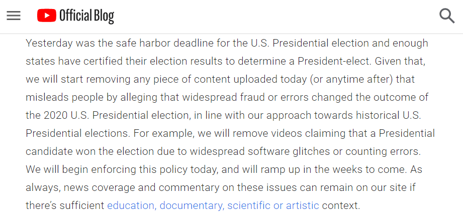 Youtube Censorship 