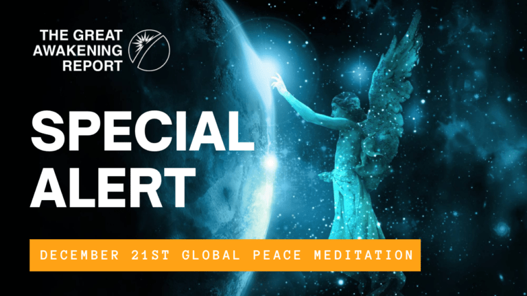 SPECIAL ALERT: December 21st Global Peace Meditation