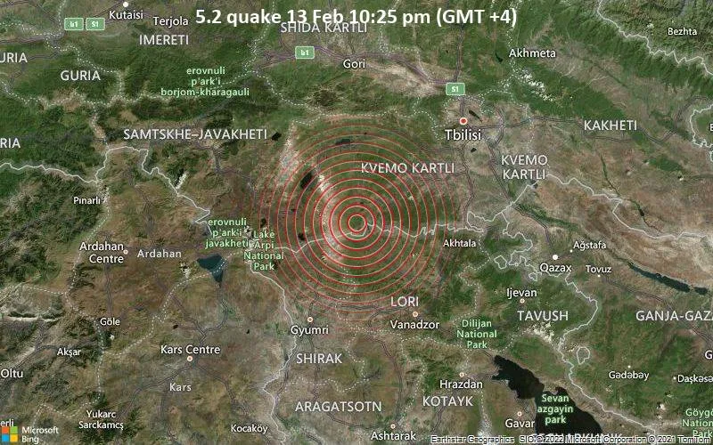 GEORGIA EARTHQUAKES