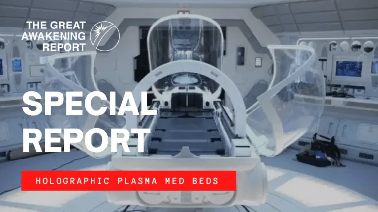 Holographic Plasma Med Beds