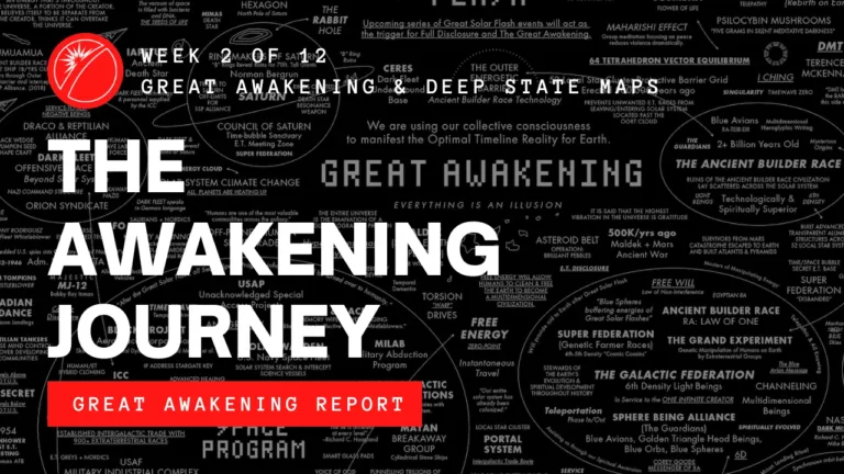 THE AWAKENING JOURNEY: The Great Awakening & Deep State Maps 