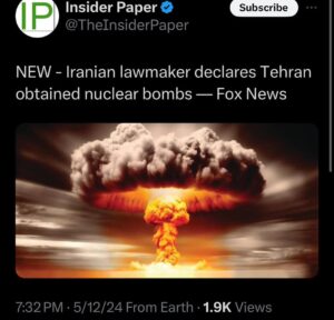 Iran bomb