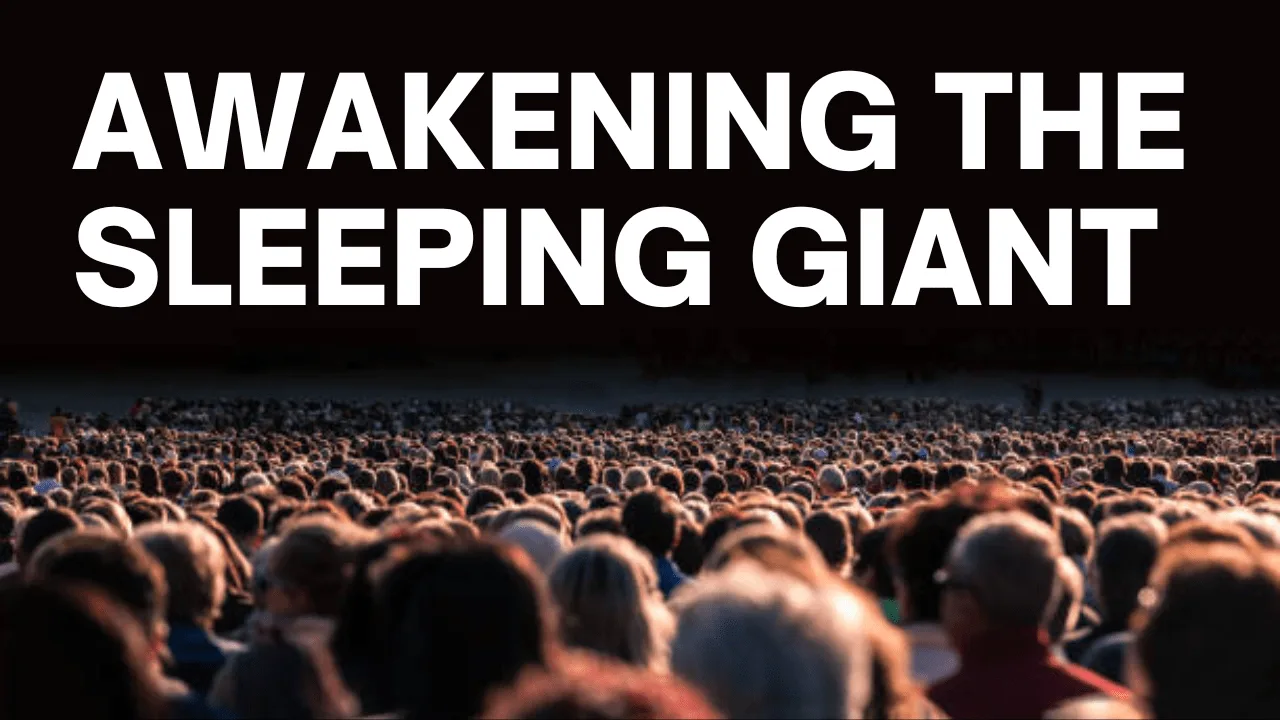 sleeping giant crowd