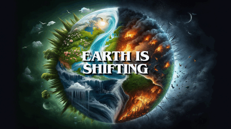 THE EARTH IS SHIFTING