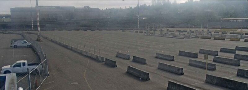 Seattle port empty