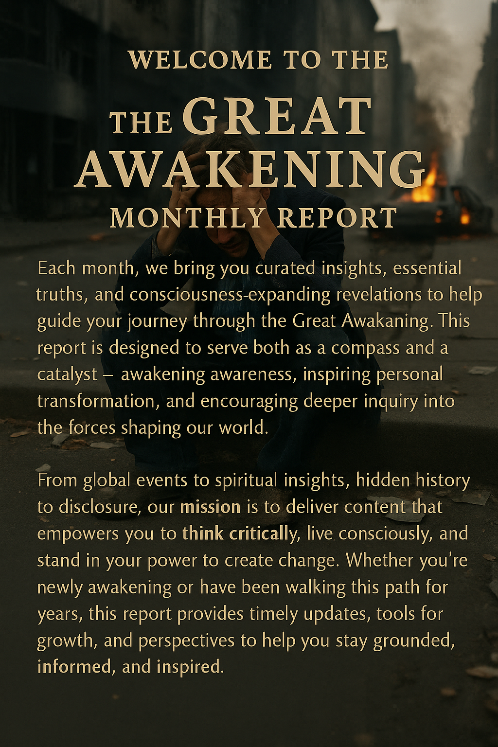 Welcome GAR Monthly