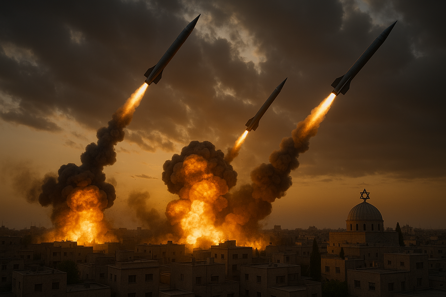 Iran attacks Israel 