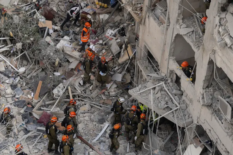 bombing damage