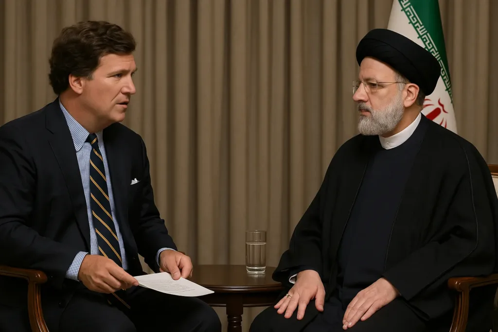 tucker carlson interview with Iranian president