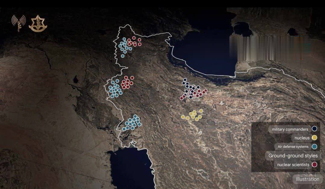 iran targets 