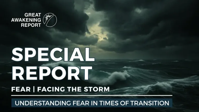 FEAR - Facing the Storm, Understanding Fear In Times of Transition