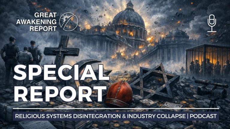 RELIGIOUS SYSTEM DISINTEGRATION & INDUSTRY COLLAPSE