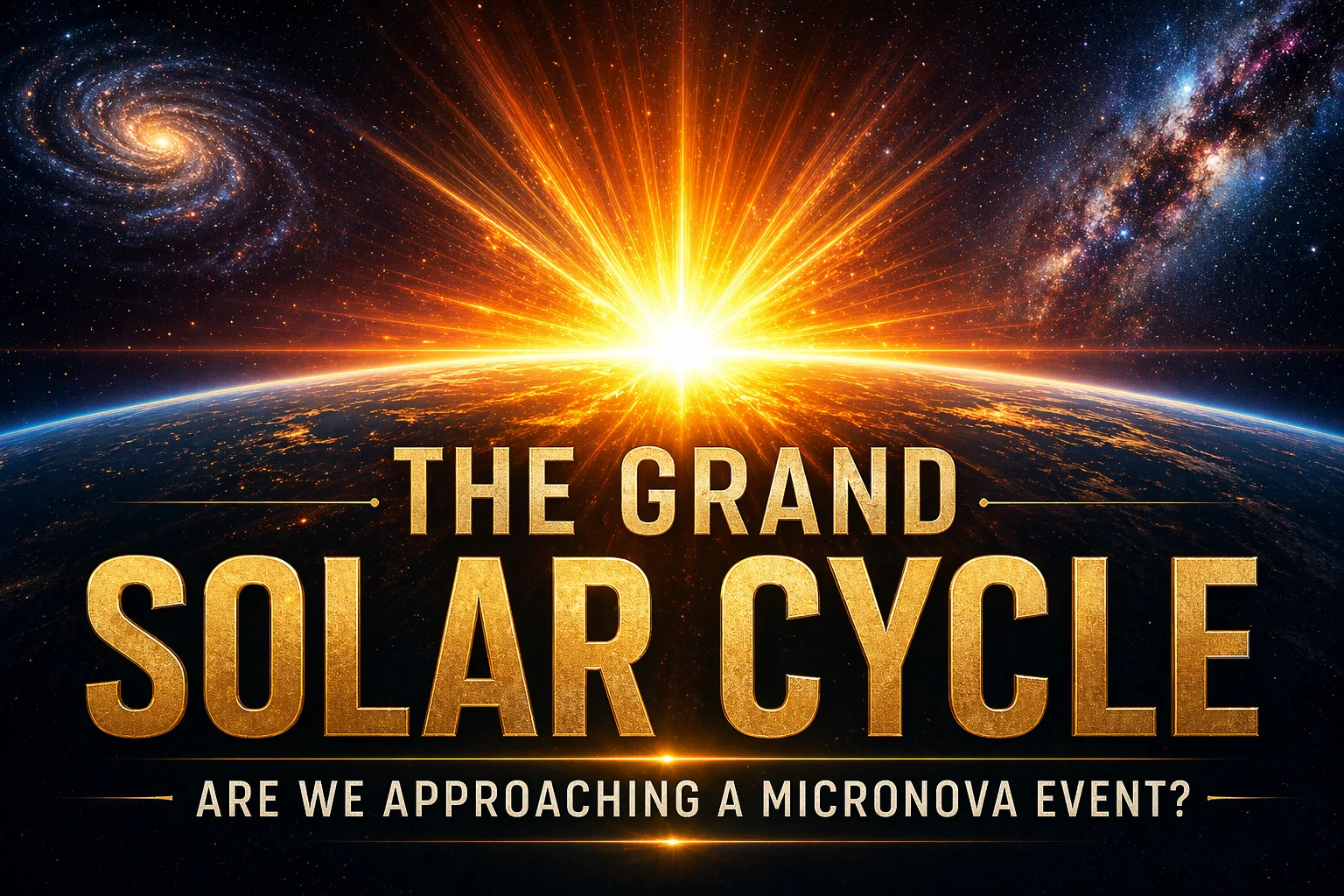 What Is the Galactic Flash? The Solar Event That Could Change Everything