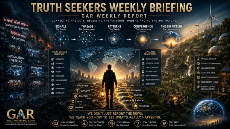 Why the Truth Seekers Weekly Briefing Exists