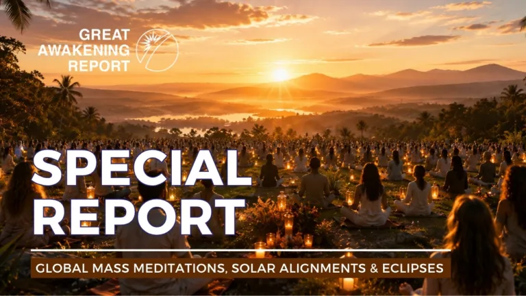 Global Mass Meditations, Solar Alignments & Eclipses