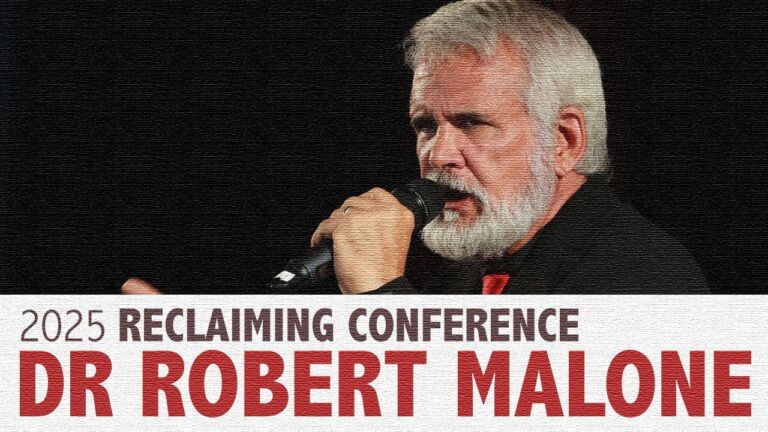Dr. Robert Malone Reclaiming Conference talk featured in the Great Awakening Report Documentary Library