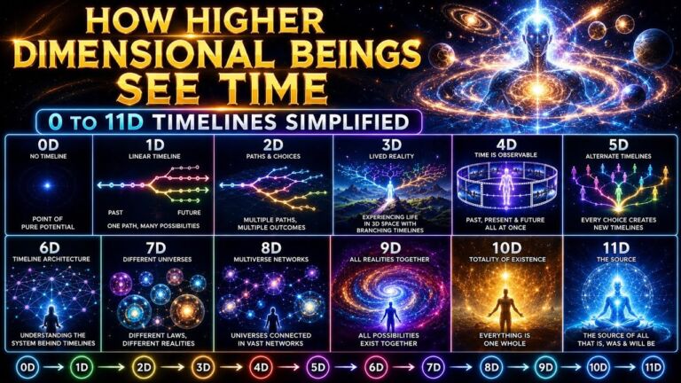 How Higher Dimensional Beings See Time documentary featured in the Great Awakening Report Documentary Library